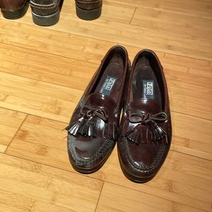 Men brown loafers polo by Ralph Lauren, men’s size 9